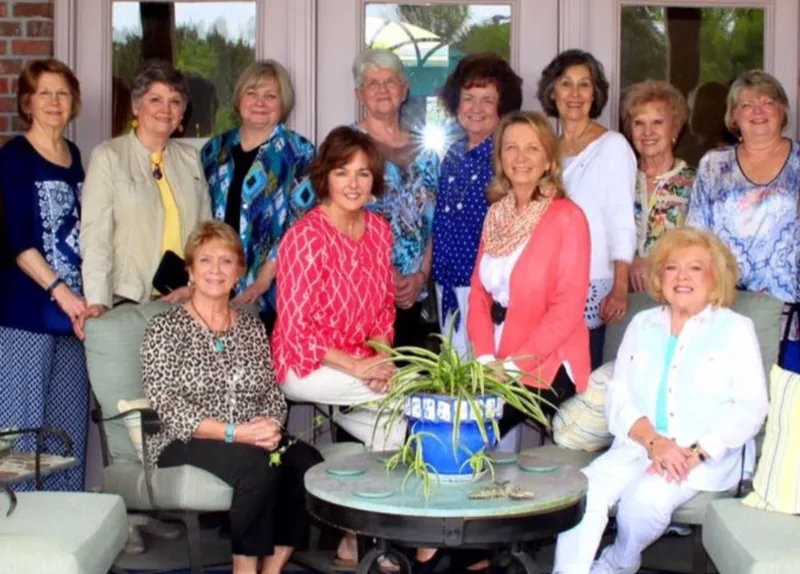 Loved chatting with the MORE (Mostly Old Retired Educators) book club who read A Lasting Impression. Christy Jones, you have a delightful group!