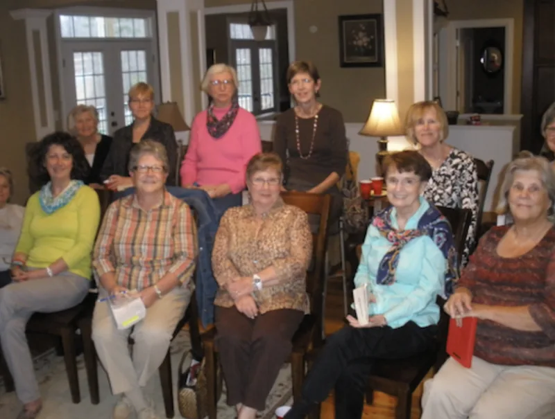 The wonderful ladies of Newnan, GA read A Lasting Impression