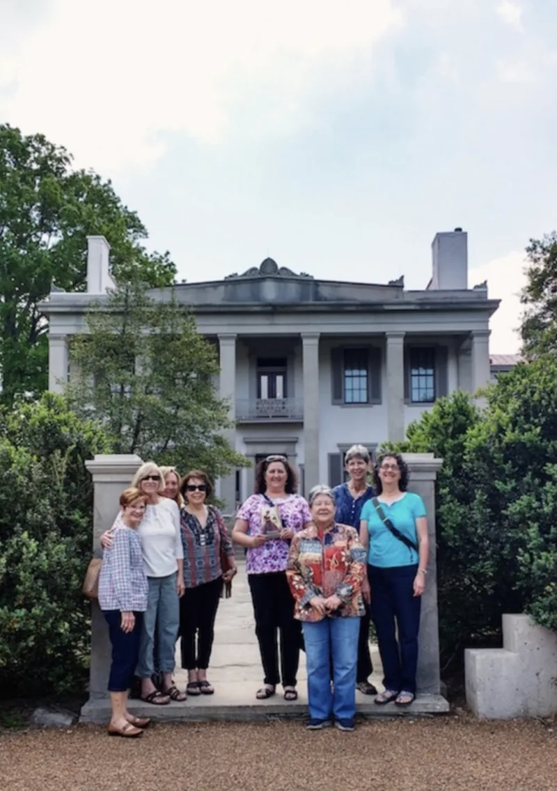 Thanks Cleo Young, Gayle Swafford, Helen White, Janice Enlow, Judy Vires, Lynn Spake, Mickey Bailey, Sheryl Reagan for visiting Belle Meade Plantation—and for reading To Whisper Her Name