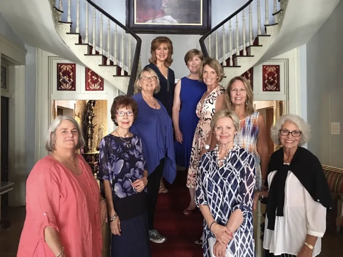 Loved meeting these gals at Belmont Mansion