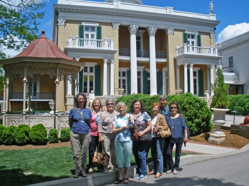 Thanks Cleo Young, Gayle Swafford, Helen White, Janice Enlow, Judy Vires, Lynn Spake, Mickey Bailey, Sheryl Reagan for visiting Belmont Mansion—and for reading A Lasting Impression