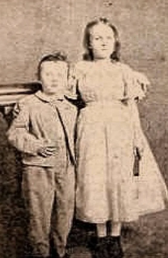 Historic photograph of Winder and Hattie McGavock circa 1864.