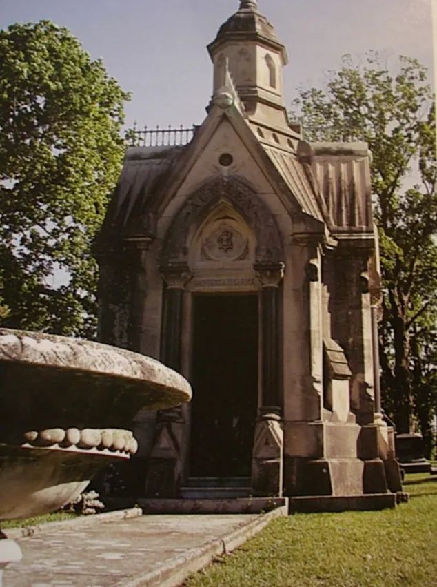 The Acklen Family Mausoleum at Mount Olivet Cemetery in Nashville.