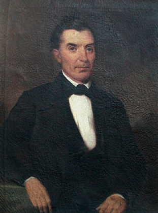 Isaac Franklin, Adelicia's first husband, portrait