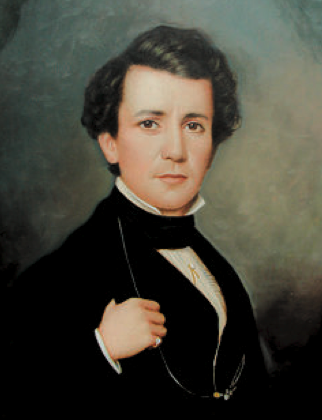 Joseph Acklen, Adelicia's second husband, portrait