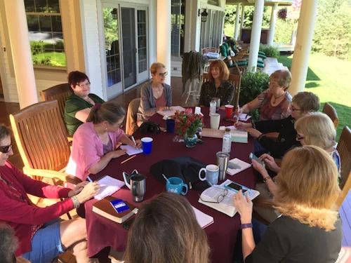 Coeur d'Alene Ladies writing retreat.