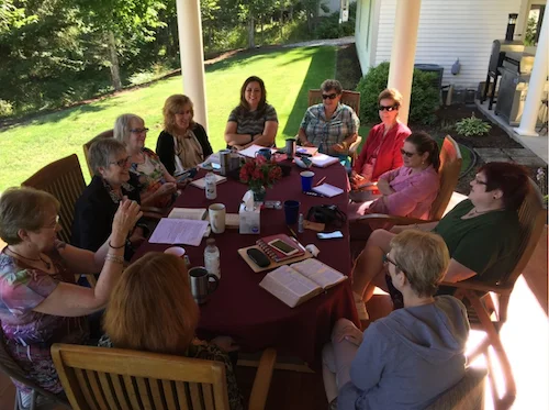 Coeur d'Alene Ladies writing retreat.