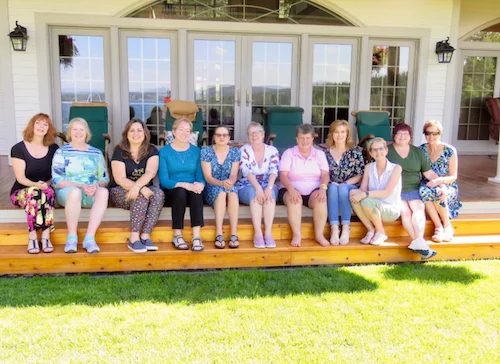 Coeur d'Alene Ladies writing retreat.