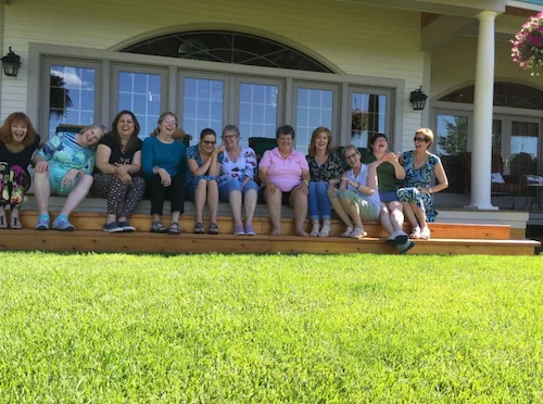Coeur d'Alene Ladies writing retreat.