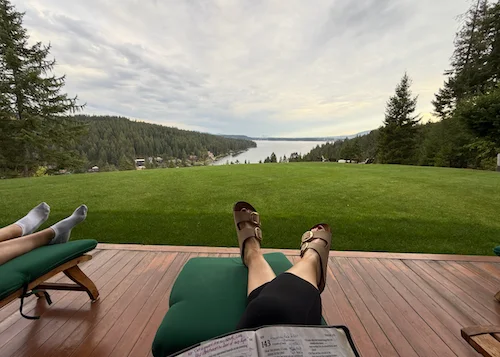 Coeur d'Alene Ladies writing retreat.