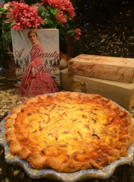 Eleanor Braddock's Savory Custard (Ham and Cheddar Quiche)