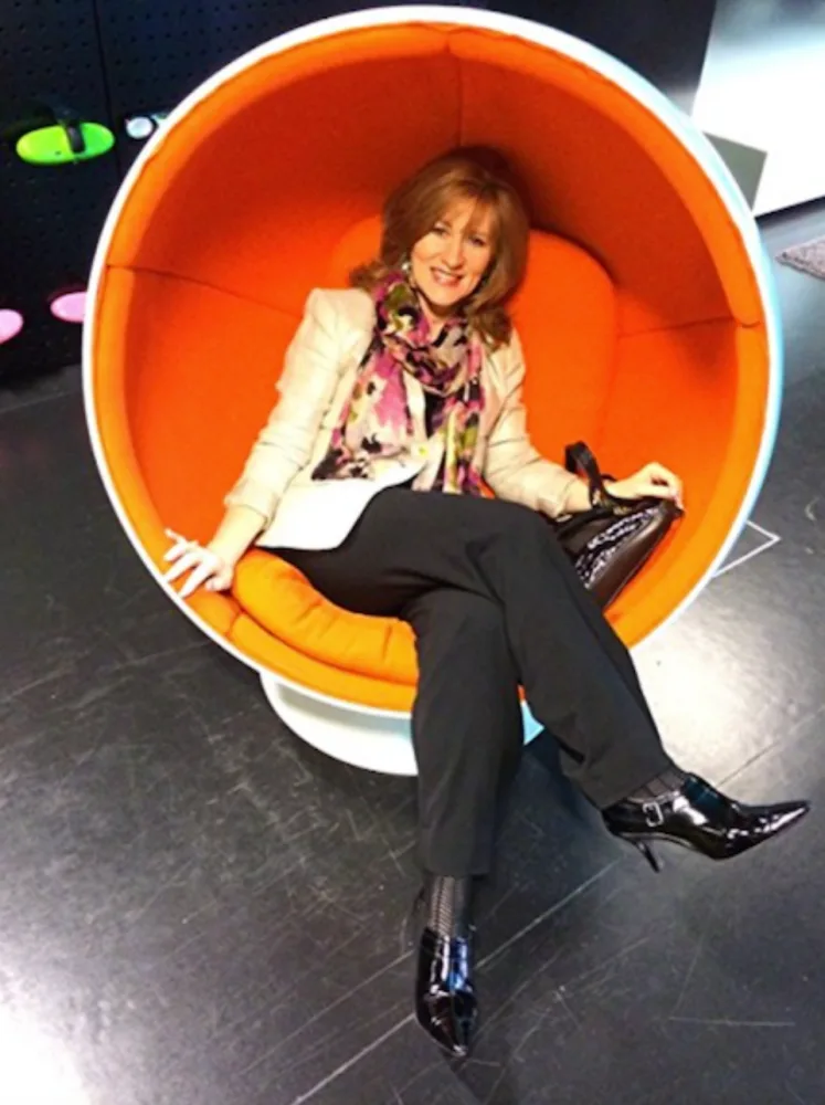 Tamera Alexander at the BMW Museum and Group Plant in Munich, Germany