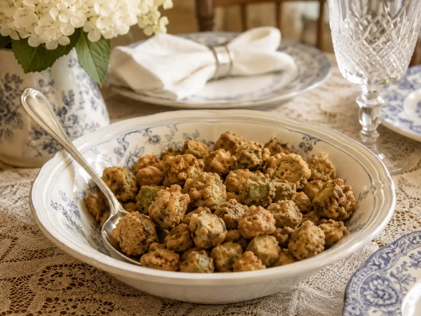 Miss Mary's Fried Okra