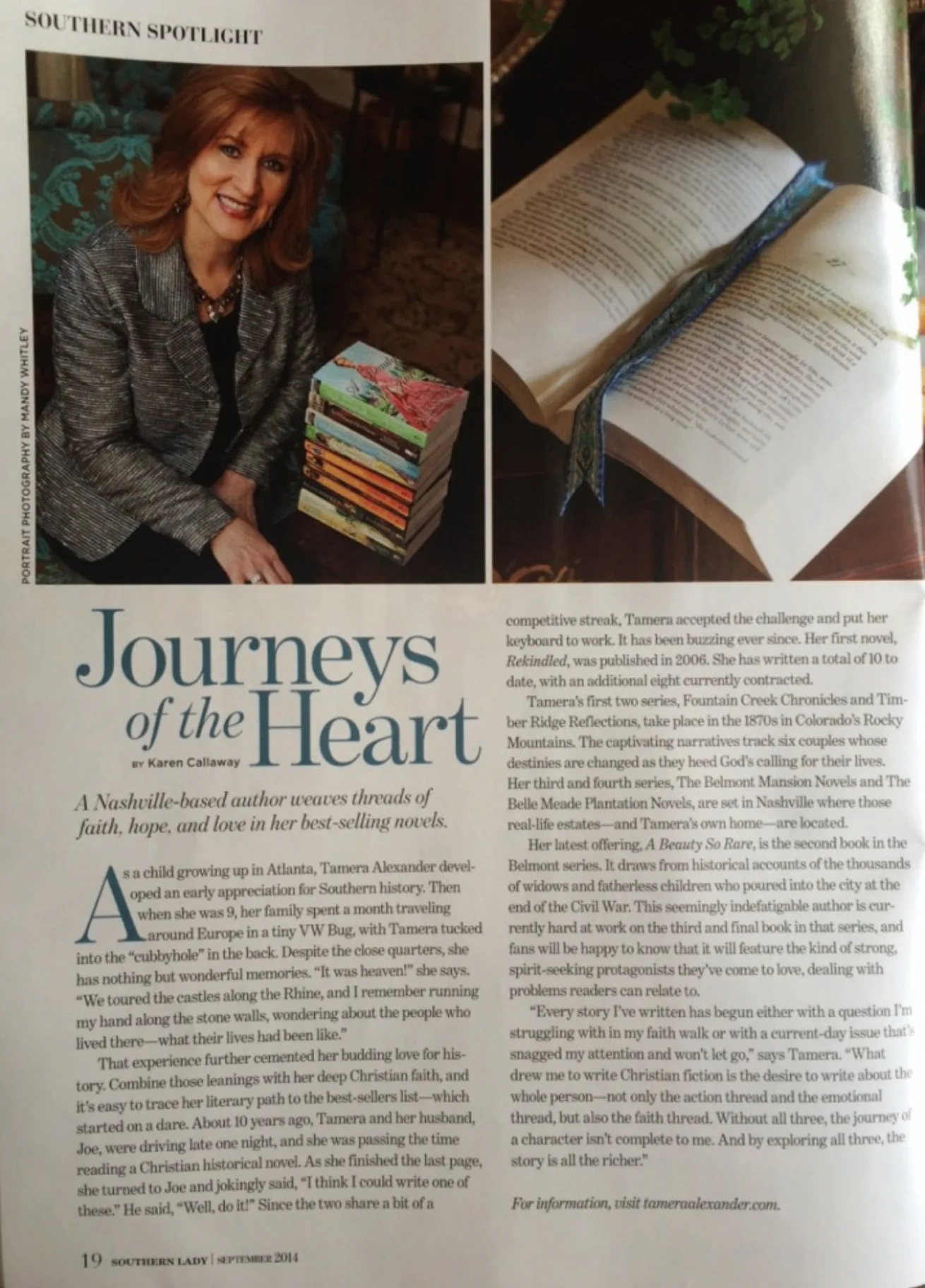 A Beauty So Rare featured in Southern Lady Magazine