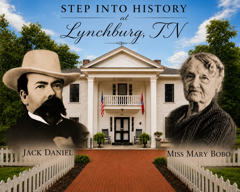 Lynchburg, Tennessee—home to Jack Daniel's Distillery and Miss Mary Bobo's Boarding House, the real history behind Tamera Alexander's In These Hills