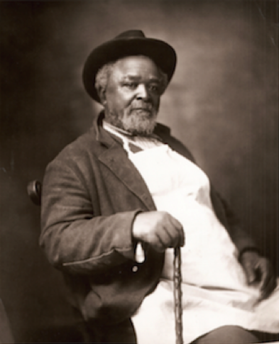 Robert 'Uncle Bob' Green seated portrait
