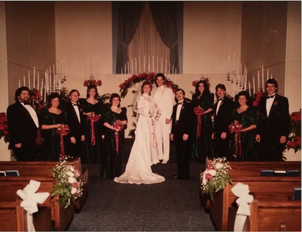 Tamera and Joe's Christmas wedding