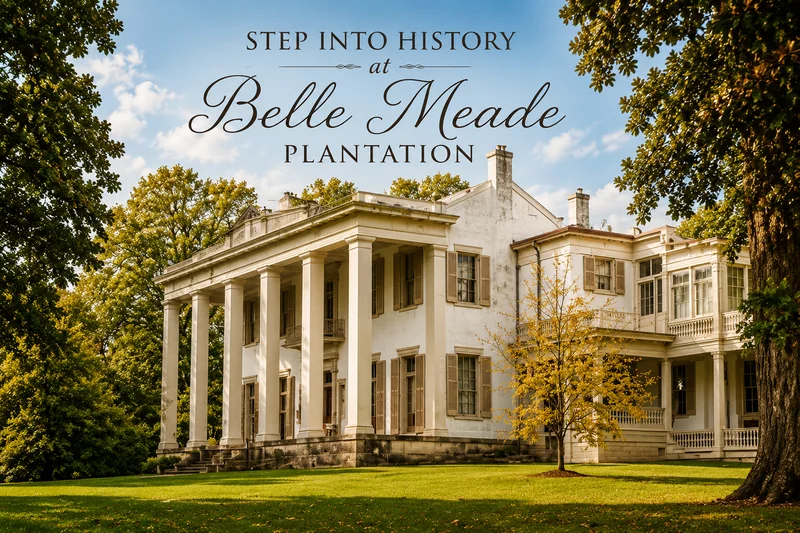 Belle Meade Plantation—the historic Nashville estate behind Tamera Alexander's Belle Meade Plantation novels