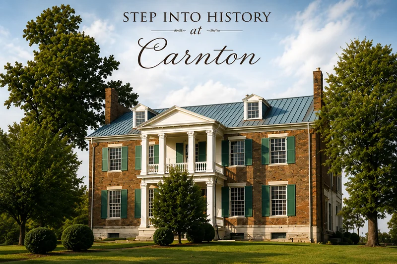 Carnton—the historic Franklin, TN estate at the heart of Tamera Alexander's Carnton novels